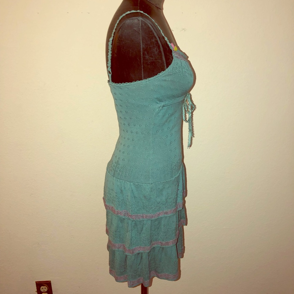 Betsy Johnson Tiered Ruffle Knit Dress - Picture 3 of 7